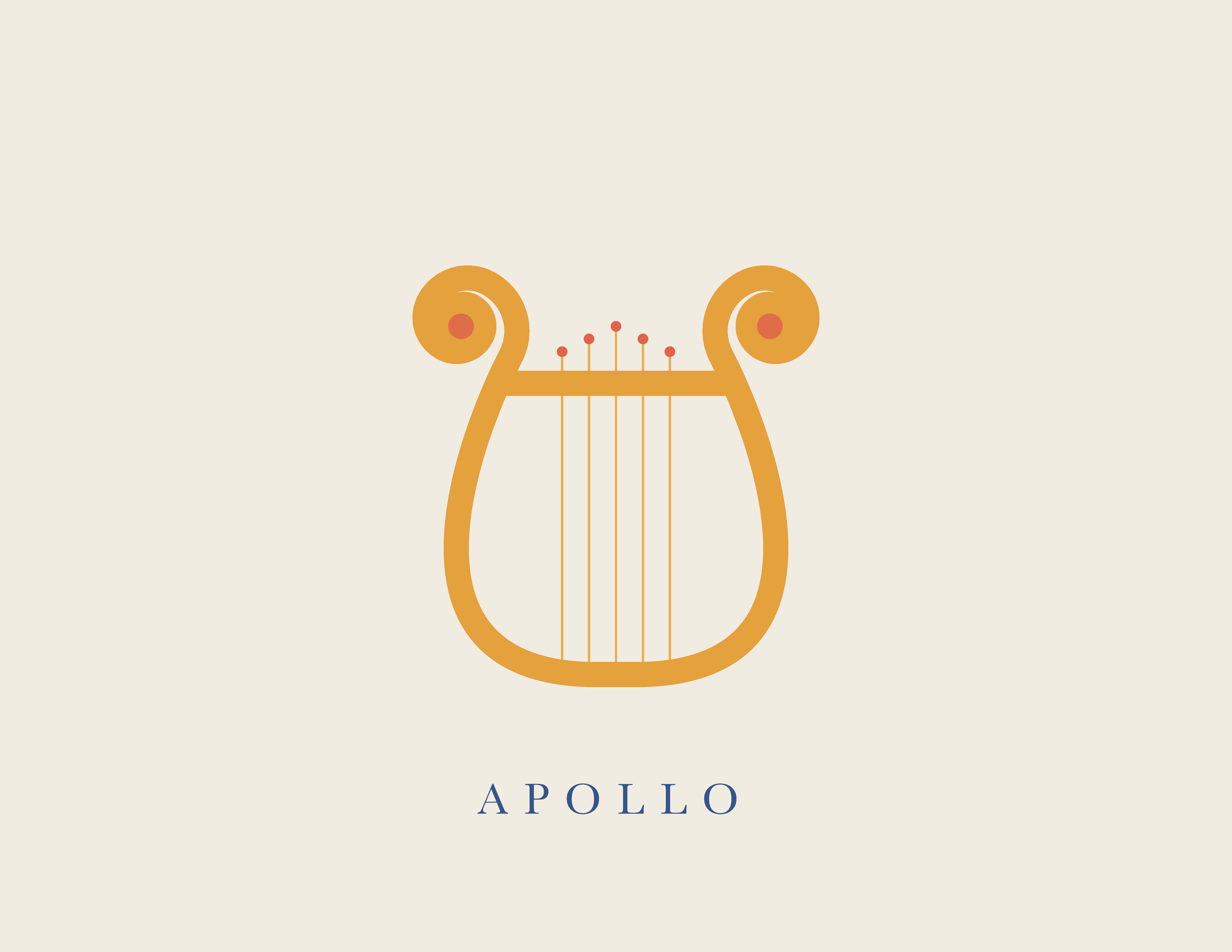 Apollo lyre symbol